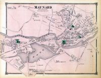 Maynard Town, Middlesex County 1875